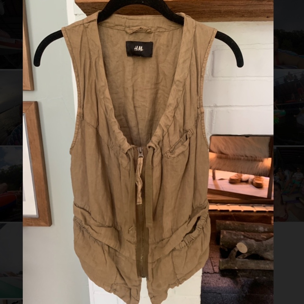 H&M Olive Green Vest